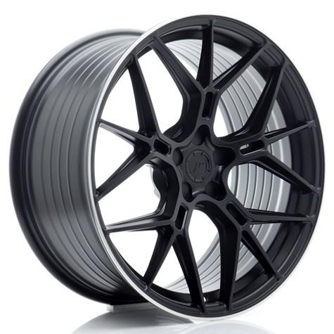Jante JR Wheels JR51 20x10 ET20-45- 5 Trous sur mesure - Satin Black Machined Lip