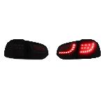 Paire de feux arriere VW Golf 6 de 2008 a 2012 noir led - Cligno dynamique