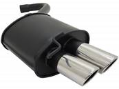 Silencieux Echappement BMW E90/E91 316i/318i/320i - 2x76mm SR