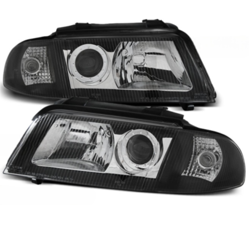 Paire de feux phares Audi A4 B5 de 1999 a 2000 design noir