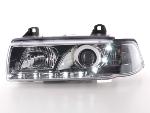 Paire de feux phares Daylight Led DRL BMW serie 3 E36 Cab 92-99 chrome