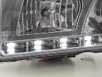 Paire de feux phares Daylight Led DRL BMW serie 3 E36 Berline 92-98 chrome