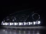 Paire de feux phares Daylight Led DRL Ford Focus 2 C307 de 05-08 Chrome