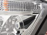 Paire de feux phares Daylight Led Dacia Duster 10-13 chrome