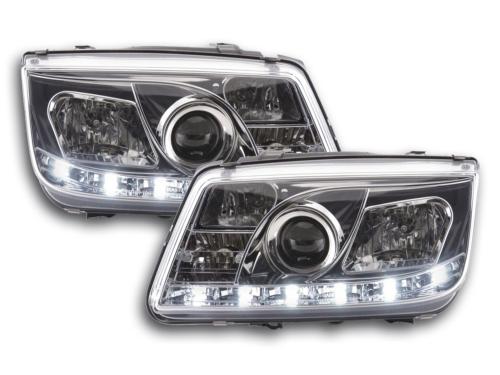 Paire de feux phares Daylight led DRL VW Bora de 1998 a 2005