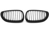 Paire grilles calandre BMW serie 5 E60/E61 03-10 noir