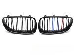 Calandre BMW Serie 5 E60/E61 de 2003 a 2010 Look Sport noir Brillant 3 couleurs