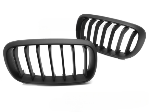 Grille calandre BMW X6 F16 de 2014 a 2019 Noir Mat