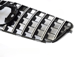 Grille calandre Mercedes classe C W204 de 2007 a 2014 Look GT Noir Chrome