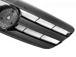 Grille calandre Mercedes classe S W221 de 2005 a 2009 Noir