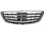 Grille calandre Mercedes classe S W222 de 2013 a 2017 Noir Chrome