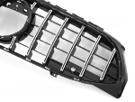 Grille calandre Mercedes CLA W118 de 2019 a 2023 Look GT Noir Chrome