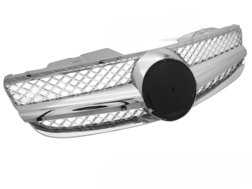 Grille calandre Mercedes SL R230 de 2006 a 2011 Chrome
