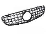 Grille calandre Mercedes GLC X253/C253 de 2016 a 2018 Noir Chrome