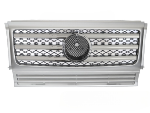 Grille calandre Mercedes Classe G W463 de 1990 a 2012 Argent Chrome