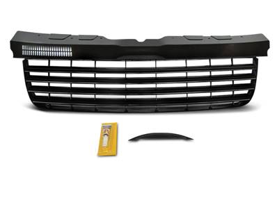 Grille calandre VW T5 Transporteur 04-09 noir brillant