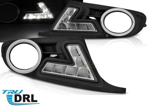 Paire de grilles pare choc Daylight Led VW Golf 6 2008 a 2012