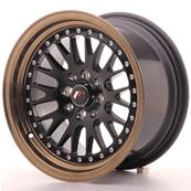 Jante JAPAN RACING JR10 15" x 8" 4x108 4x100 ET 20 Black