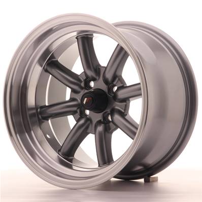 Jante JAPAN RACING JR19 15" x 9" 4x100 ET -13 Gun metal