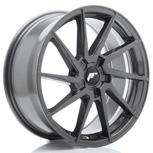 Jante JR Wheels JR36 18x8 ET20-45 - 5 trous sur mesure - Hyper gray