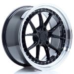 Jante JR Wheels JR39 19x9,5 ET15-35 5H BLANK Glossy Black w/Machined Lip