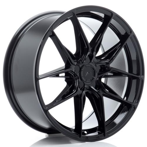 Jante JR Wheels JR44 19x10 ET15-45 - 5 trous sur mesure - Noir brillant