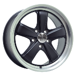 Jante Keskin KTPO1 19x8.5 ET50 5/130 MATT BLACK LIP POLISH