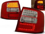Paire de feux arriere Audi A6 C5 de 05/1997 a 05/2004 break LED rouge et blanc