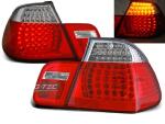 Paire de feux arriere BMW serie 3 E46 Berline 98-01 LED rouge blanc