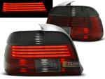 Paire de feux arriere BMW serie 5 E39 Berline 00-03 LED rouge fume