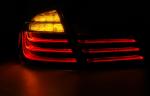 Paire feux arriere BMW serie 5 F10 Berline 10-13 LED BAR look LCI noir Fume