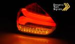 Paire feux arriere Ford Focus 3 15-18 FULL LED Noir Rouge