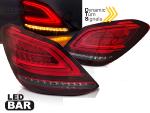 Paire de feux arriere Mercedes classe C W205 14-18 Full LED Rouge Blanc