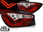 Paire de feux arriere Seat Ibiza 6J 08-12 led Bar rouge blanc