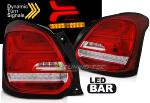 Paire de feux arriere Suzuki Swift 17-20 FULL LED Rouge Blanc