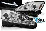 Paire de feux phares Lexus IS 06-13 Daylight DRL led chrome