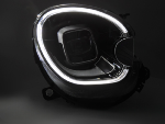 Paire de feux phares Mini Cooper R60 /R61 10-16 FULL LED TRU DRL Noir