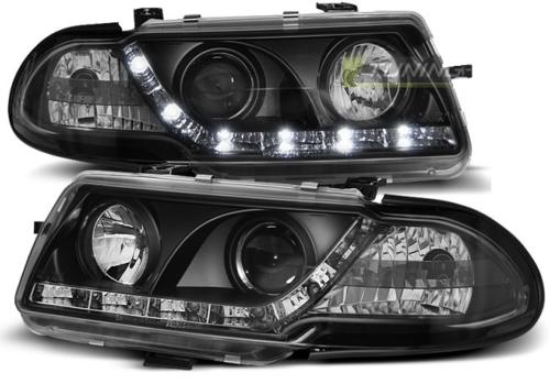 Paire de feux phares Opel Astra F 94-97 Daylight led noir