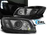Paire de feux phares Opel Insignia 08-12 Daylight DRL led noir