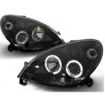Paire de feux phares avant Citroen Xsara 00-04 angel eyes noir
