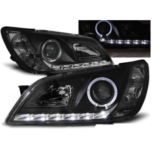 Paire de feux phares Lexus IS 01-05 Daylight led noir