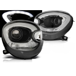 Paire de feux phares Mini Cooper R60 countryman 10-14 Daylight LTI noir (C15)