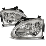 Paire de feux phares Honda CRX DEL SOL 92-97 chrome