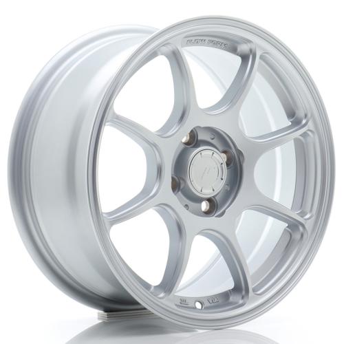 JR Wheels SL04 15x7 ET38 - 4x100 - Matt Silver