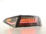 Paire de feux arrire Audi A5 8T/B8 2007 a 2011 Noir Led