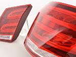 Paire feux arrière Mercedes Classe E W212 Berline 13-16 Rouge Chrome Led