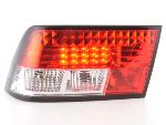 Paire de feux arrire Opel Calibra 1990 a 1998 Rouge Chrome Led