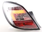 Paire feux arrire Opel Corsa D 5 portes 2006 a 2010 Chrome Led LTI