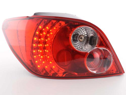 Paire de feux arrière Peugeot 307 Berline 2001-2005 Rouge Led