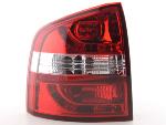 Paire feux arrière Skoda Octavia Break 1Z 2005 a 2012 Rouge Led